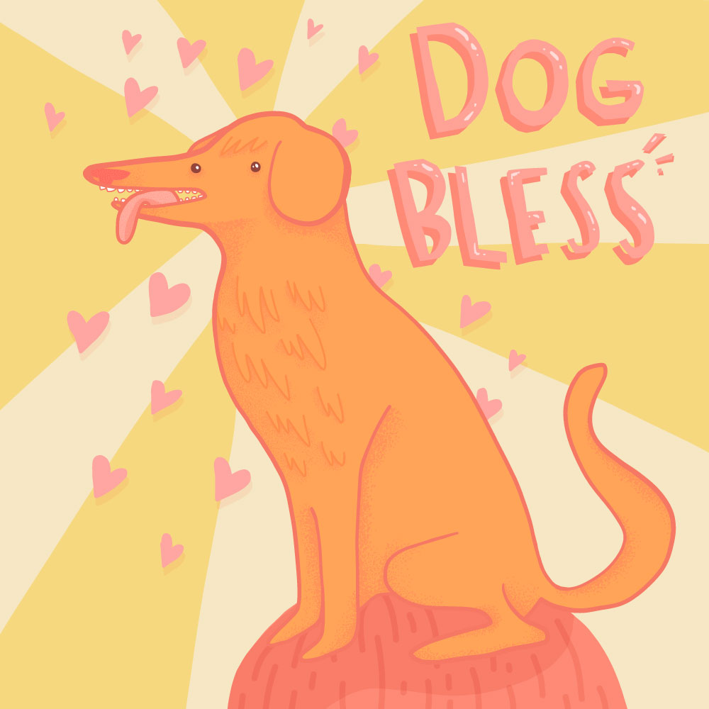 Dog Bless by Jonas Welin