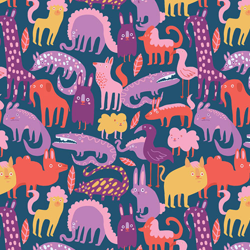 “Zoo Keeper” Animal Pattern Design